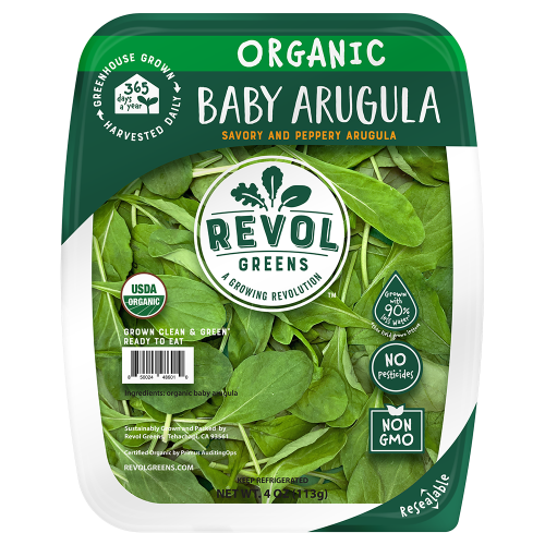 Revol Greens Organic Baby Arugula