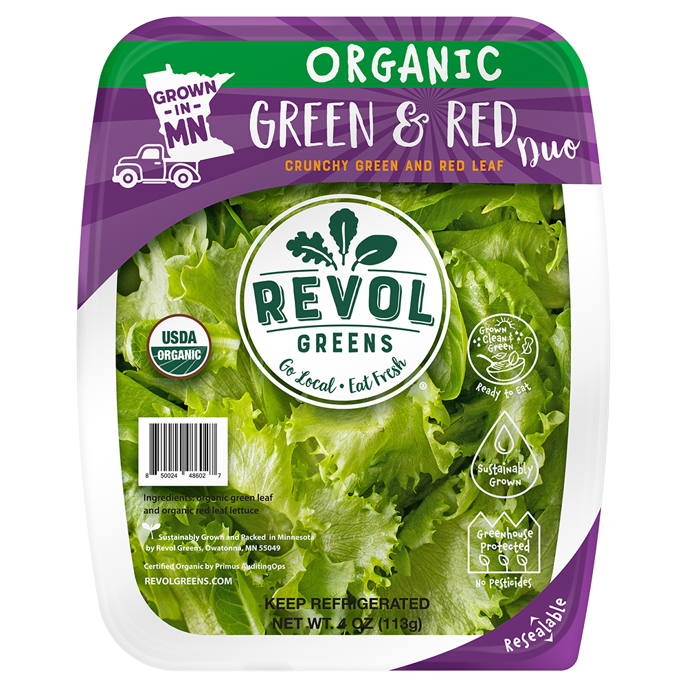 Revol Greens Organic Green & Red Duo