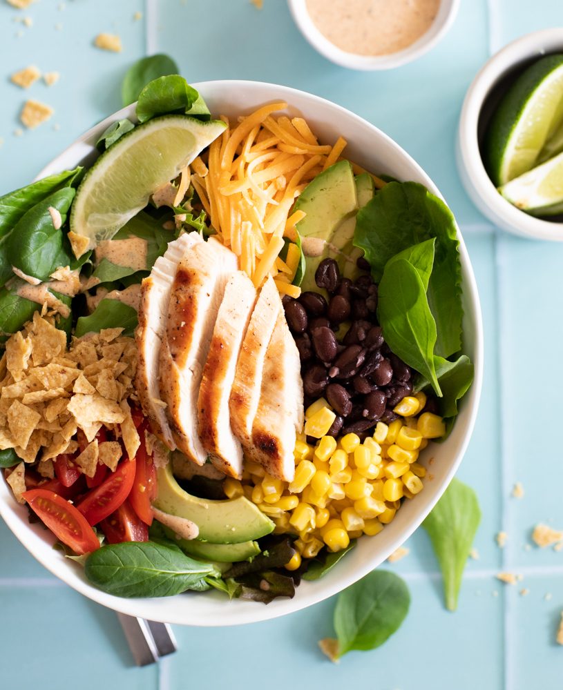 Grilled Chicken Taco Salad Revol Greens